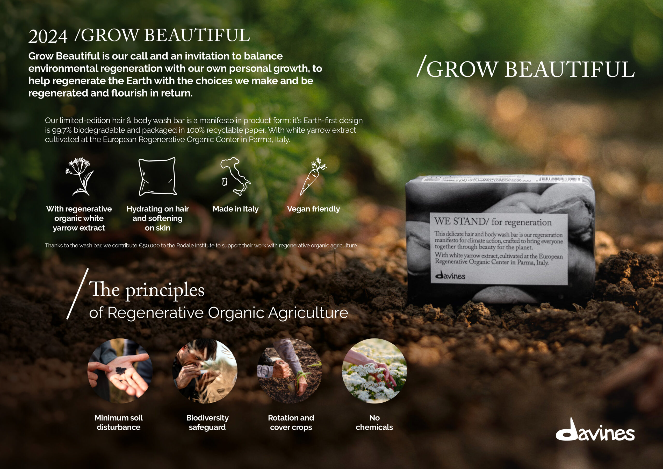 DAVINES | GROW BEAUTIFUL